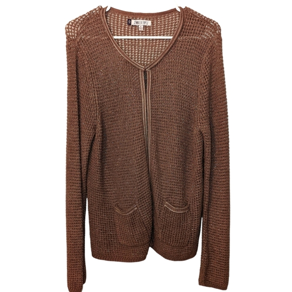 Jennifer Lopez Pocketed Cardigan - Picture 1 of 6